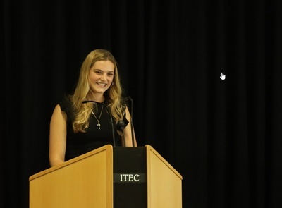 Charlotte Bauer, Schülersprecherin 2021