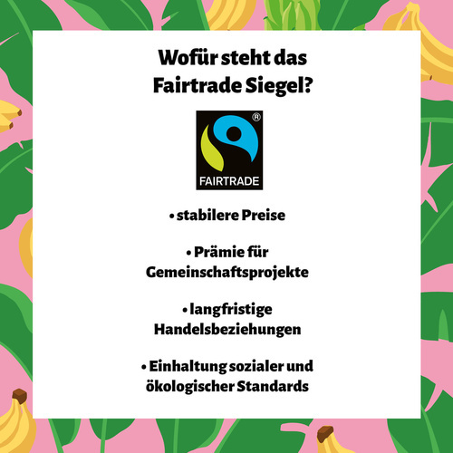 Wofr steht das Fairtrade-Siegel?